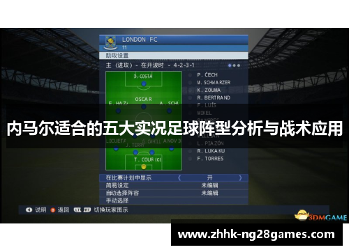 内马尔适合的五大实况足球阵型分析与战术应用